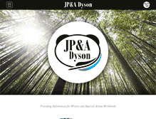 Tablet Screenshot of jpandadyson.com